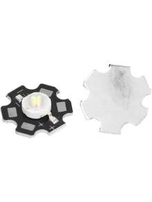 10Pcs Chips de Cuentas LED de Luz Blanca 1W 6500k 90lm Diodos Emisores LED Emisores Resaltan Cuentas de Luz con Base de Aluminio para Accesorios de Iluminación DIY,39171087 - Multicolor - Ver 5
