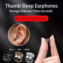 Ultra-Mini Invisible Wireless Earbuds, Peanut-Sized Bluetooth 5.3 Headphones With HD Digital Display, Microphone, Clear Calling, Noise Cancellation, Touch Control, Low Latency, Hi-Fi Sound Quality, Wear Detection, All-Day Comfort, Compatible With Various Devices, In-Ear Design, Portable Storage, Type-C Fast Charging, Extra-Long Standby Time - Multicolor - View 2