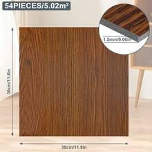 Eichenoptik in rötlich-braunem Farbton