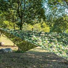 1 lều ngoài trời có mái che lớn, thích hợp cho cắm trại và leo núi, chống mưa, chống nắng, mái che hình tam giác, dụng cụ cắm trại, nướng BBQ trên bãi biển, tấm trải sàn chống thấm nước, thảm chống ẩm. - Nhiều màu - Xem 3