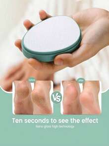 1 Crystal Depilator, Painless Hair Removal Tool, Unisex, Reusable, Exfoliating & Trimming Device For Back, Arms, Legs, Bikini Area, Wallet & Travel Essential - Multicolor - View 8