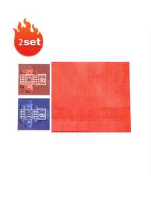 54pcs/Set Creative & Unique Mini Playing Cards Party Game Set. Innovative Mini Playing Card Design, Portable For Outdoor Use, Fun And Compact. Suitable For Multiple Players, Entertaining Card Games, Also An Ideal Choice For Birthday Celebrations. Applicable For New Year, Valentine's Day, Party Gatherings, Party Favors And Various Party Events. - Multicolor - View 9