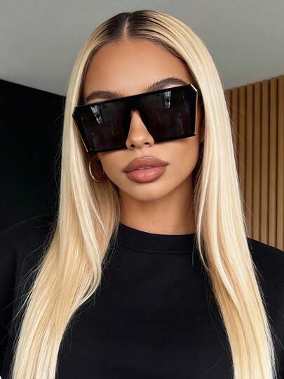 Stora skyddsbågar Moderiktiga glasögon, plast Klassisk stil För utomhusresor Strandsemester Fritidskläder, Sommar UV-skyddande Unisex