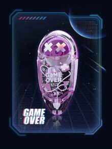 1 Pc Dustproof Sliding Correction Tape Robot Game Style Portable Student Stationery For Correcting Mistakes Cute Study Stationery