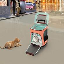 YUNRUX Portable Shopping Carts - 橘色 - 查看 11