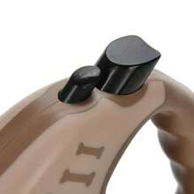 1pc Retractable Pet Leash, Dog/Cat Walking Leash - Brown - View 2