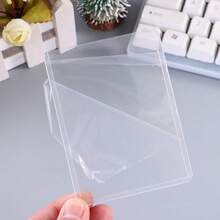 10pcs PVC Transparent Card Sleeves, Durable Protective Covers For ID Cards And Laminated Cards - Multicolor - View 8