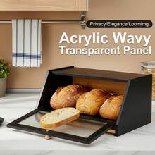 Functional And Stylish Storage Solution – Combines Practicality With Classic Aesthetic, Great For Organizing In Kitchens, Pantries, Or Dining Areas - 黑色1層 - 查看 2