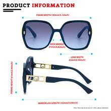 1副椭圆形无框女士时尚眼镜，休闲百搭，适合各种场合佩戴 - 彩色 - 查看 4