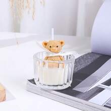 1 pezzo/scatola, Nuova candela profumata in cera di soia a forma di orsetto in stile Ins, cera di soia naturale, fragranza curativa, migliora l'atmosfera, adatta come regalo per compleanni, feste, festa della donna, Ringraziamento, anniversari, San Valentino, occasioni aziendali, decorazione da ragazza, il miglior regalo per fidanzate e amiche - Multicolore - Visualizzare 15