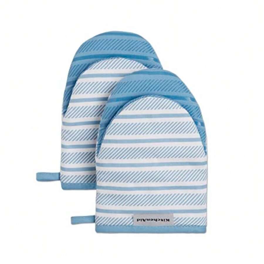 CYPNKitchenAid Albany - Juego de 2 Manoplas para Horno Color Cielo Aguamarina 5.5 x 8 PulgadasFashion - 224574760 - Ver 1