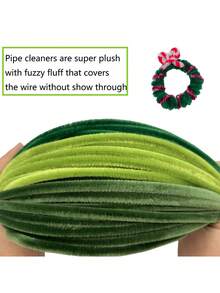 Bộ 100 món/gói, đồ dùng thủ công bằng vải nhung mềm dẻo nhiều màu sắc, thích hợp cho trang trí và các dự án DIY, bao gồm bộ dây buộc xoắn (2 màu), bộ làm hoa pom pom, que bông, que uốn dẻo, que lông. - Nhiều màu - Xem 9