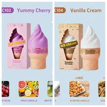 2瓶100毫升冰淇淋造型香氛喷雾，13种香型可选，限量版室内/室外空气清新剂，持久散发自然清新迷人香气，融合优雅香草、椰子、花香、柑橘、木香和海洋香调，适用于约会、派对、旅行、度假、居家、酒店、办公室等场合，是送给情侣、家人和朋友的理想复活节礼物。 - 其他 - 查看 29