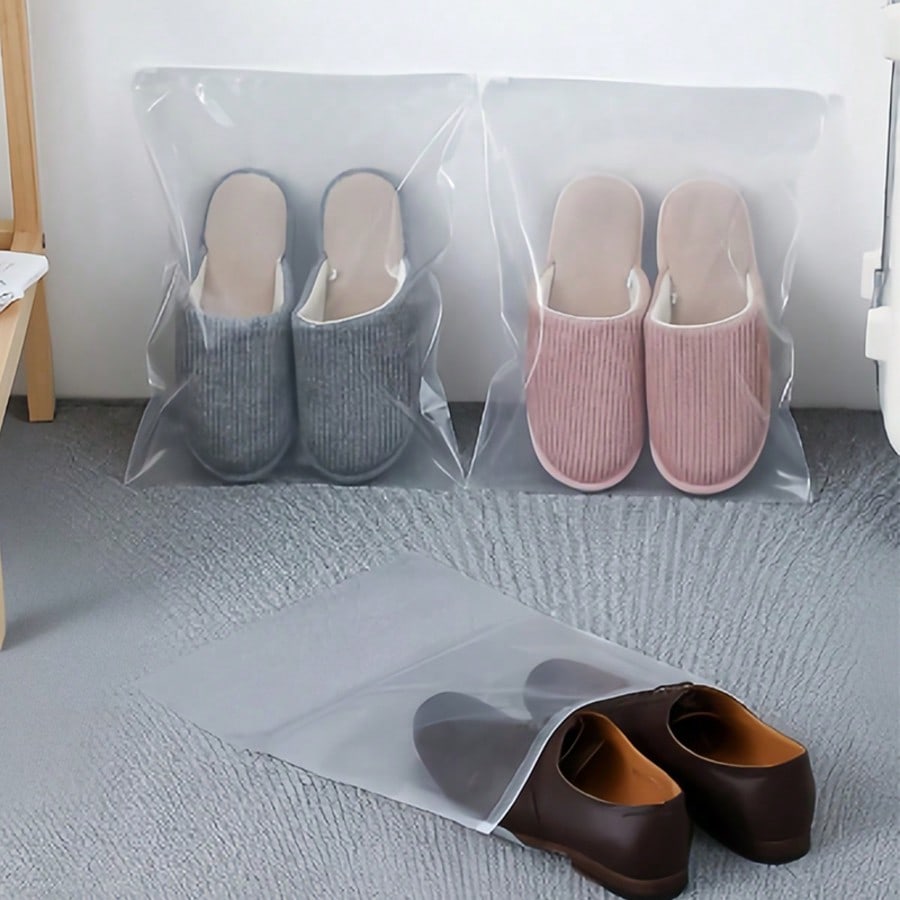 10pcs Portable Travel Shoe Bags, Space-Saving Dust-Proof Storage Bags, Moisture-Proof Zipper Shoe Bags, Waterproof Drawstring Pockets, Wardrobe Dust-Proof Organizer Bags, Unisex Travel Shoe Bags, Ideal For Travel, Cruise, Vacation Shoe Storage And Protection. Travel Organizer Drawstring Shoes Pouch Shoes Cover For Men For Women Packing Cubes Travel Essential Cruise Essentials Holiday Essential