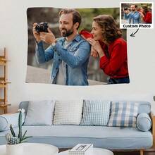 1pc Customizable 2D Flat Polyester Backdrop Board, Personalized Photo Background, Durable And Electricity-Free, Suitable For Weddings, Events And Various Occasions - Multicolor - View 5
