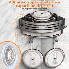 CYPNEsquinero para Baño Regadera Estante de Ducha de Aleación de aluminio Resistente A La Oxidación Con Ventosas Y Ganchos Organizadores para RegaderaFashion - 224236197 - Ver 3