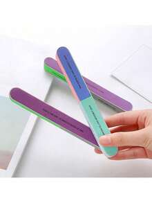 7件套美甲工具套装：指甲锉、角质钳、指甲分离器、角质修剪器、角质推、清洁刷、指甲提拉器，专业粉色美甲护理套装，精准修剪手指甲和脚趾甲，弧形刀刃，专业角质钳 - 彩色 - 查看 4