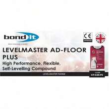 Bond It LEVELMASTER AD-FLOOR PLUS Self Level Leveling Compound 3-50mm Grey 20KG - Grey - View 4