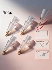 4支装替换笔尖,兼容Apple Pencil Pro,精细金属笔尖,兼容Apple Pencil第二代和第一代/带USB-C接口的Apple Pencil,经久耐用,操控精准,礼盒包装,是送给母亲、家人、朋友的理想礼物,适合生日、节日等场合。送给母亲、家人、朋友、孩子、生日、节日的礼物 - 彩色 - 查看 14