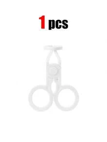 3pcs/Set Beginner Contact Lenses Removal Kit, Includes Eyelid Support Tool, Contact Lens Insertion/Removal Assistant, Portable Eyelid Expander, Lens Removal Tool, Lightweight And Portable, Smooth Operation, Hygienic Materials, Suitable For Beginners And Daily Wearers - White - View 8
