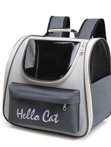 Bolsa de viaje portátil para gatos y perros con malla transpirable, correas para el hombro y la mano. Gran capacidad para artículos para mascotas, soluciona la constricción del hombro y el espacio limitado. Sin olor y sin estrés. Práctica para salidas diarias. - Multicolor - Ver 15