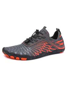 Quick-Drying Water Shoes, Breathable Mesh Aqua Sneakers With Drainage Holes, Non-Slip Barefoot Style For Beach, Swim, Hiking & Outdoor Wading - GO - View 6