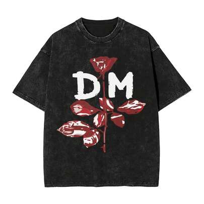 Men Depeche Modes T Shirts Clothing Summer Street Style Short Sleeve T Shirt O Neck Hip Hop Printed Tshirt Cheap