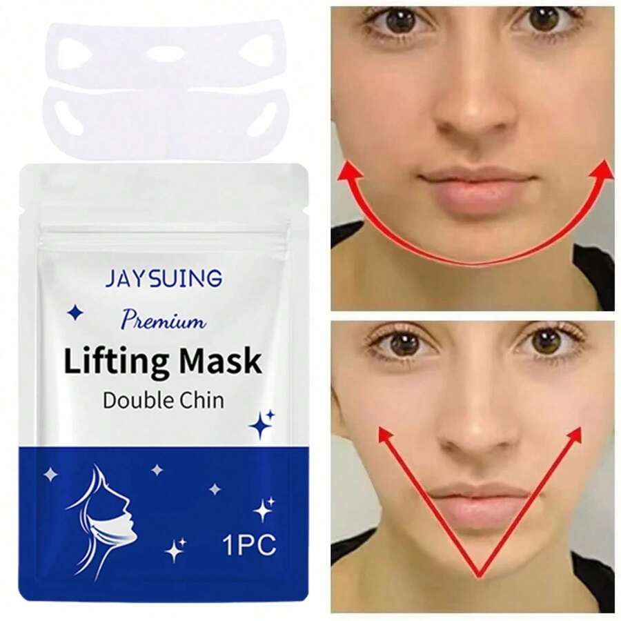 New V-Shape Face Slimming Mask Remove Double Chin Firming Lifting Face Line Fat Burning Anti Aging Beauty Massage Care Products - 1個 - 查看 1