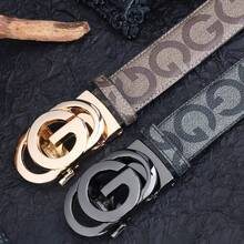 Multicolored Stylish Metal Buckle Belt For Men And Women - Fashionable Daily Decoration Jeans Belt With Fully Automatic G Buckle - Perfect Accessory For Business And Casual Belt - Kiểu dáng Type1 - Xem 1