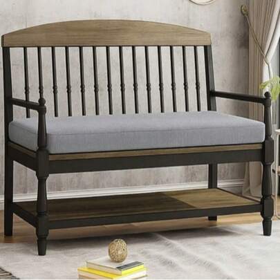 Indoor & Outdoor UV-Resistant Bench Cushion – Black, 100*50*8 Cm | Chair Cushion In Der Turkei