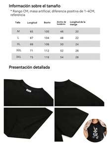1pieza Blusas de mujer hermosas Blusas para mujeres Conjuntos de ropa para mujeres Conejo azul cruz 180G Blanco y negro patrón de fútbol impreso Cuello redondo básico holgado transpirable versátil lavable en máquina cómodo Talla S ~ 3XL Diario casual deportivo esencial verano - Oscuro - Ver 9