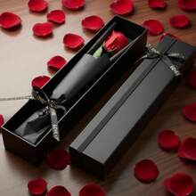 CYPNFlores Rosa Eterna Rojo Regalos para Novia y Mama Ramo de Flor Eterna 12.4 In Regalos de Navidad Día de la Madre y San Valentín para Mujeres Madres Abuelas Esposas Novias y AmantesFashion - 224380653 - Ver 6