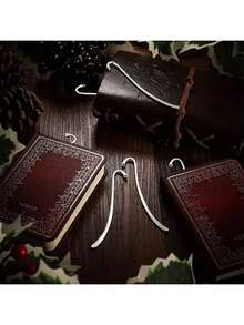 10 chiếc bookmark kim loại trống, bookmark mặt dây chuyền trang sức tự làm, vật liệu thủ công dành cho người yêu sách. - Nhiều màu - Xem 6