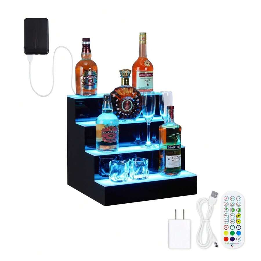 Bars & Wine Cabinets - Rectangle-4 Step 16 Inch - 查看 1