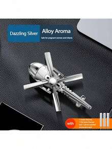 1个汽车空调出风口香氛，直升机造型固体空气清新剂，可旋转汽车空调出风口装饰 - A - 查看 13