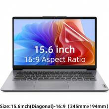 3 Pieces Set | 13/14/15.6/16 Inch Ultra Wide Adaptability | 16:9 Golden Ratio Frosted PET Material Screen Protector | Ultra High Definition Visual Enjoyment Intelligent Eye Protection And Blue Light Filtering | Super Anti Fingerprint, Anti Oil, Anti Scratch, Wear-Resistant And Scratch Free | Comes With Bubble Free Installation Kit, Even Beginners Can Easily Apply The Film | Ideal Digital Gift For Family And Friends - 3-piece PET High-definition Universal Soft Film - View 4