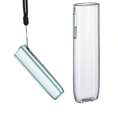 1个彩色硬质PC保护壳，适用于IQOS ILUMA I ONE，兼容IQOS ILUMA I ONE配件，采用PC皮革塑料材质制成。