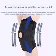 1pc Professional Knee Brace With Side Stabilizers, Adjustable Knee Support With Meniscus Pad And Patella Gel Pad, For Meniscus Tear Treatment - Multicolor - View 6
