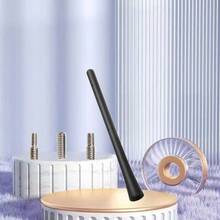 TRTY Mástil de antena de radio de coche de repuesto suave, poste de antena de maletero de motocicleta, antena de techo de coche negra con adaptador de tornillo, adecuada para todos los coches, camiones, vehículos todoterreno, motocicletas, accesorios exteriores para actualización de audio, diseño de moda, estructura, piezas de automóvil, también es un gran regalo para Año Nuevo, Día de San Valentín, Día del Padre, Pascua, Halloween, Navidad, cumpleaños - Antena general - Ver 14