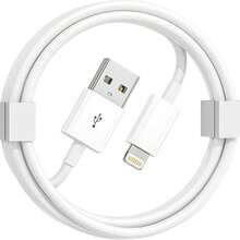 SJX-IP Super Cable USB-IP 120w 6a Blanco de Alta Calidad con Diametro de 6mm para Carga Rápida - Apple - Ver 2