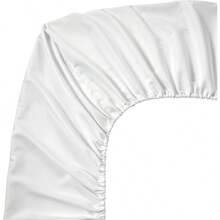 Twin Fitted Sheets, Bulk Pack Of 6, Deep Pocket, Soft Microfiber Bottom Sheets For Home, Salons, Hotels, Twin Size Fitted Sheets Only (White) - 白色 - 查看 5