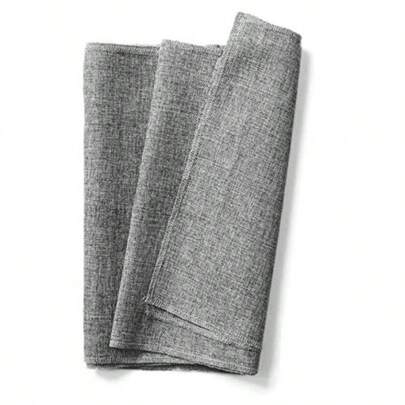 Fowecelt no de mesa de arpillera gris de lino sintético  de 14 x 48 pulgadas para fiestas bodas baby sower raciones de cedor granja mesa de  al aire lie nos de mesa s a mano