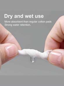 200pcs Pieces Of New Non-Fuzzing Nail Polish Remover Cotton For Nail Art Tools, Pearl-Pattern Nail Cleaning Cotton, Water-Saving Nail Cotton Sheet - Multicolor - View 6