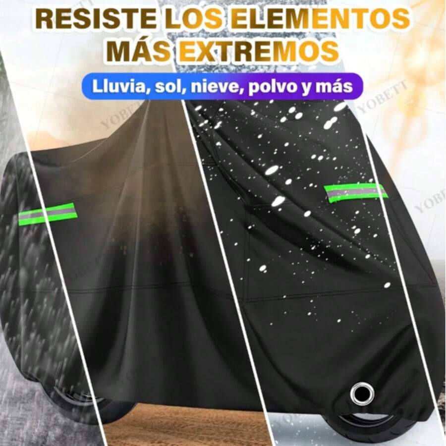 Cubre Moto Impermeable Funda Para Motocicleta Motoneta Xxl - A - Ver 1