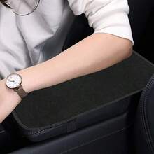 1pc Car Armrest Pad, Center Console Heightening Soft Cushion, Suitable For Vehicle Interior, Armrest Cover - one-size - View 6