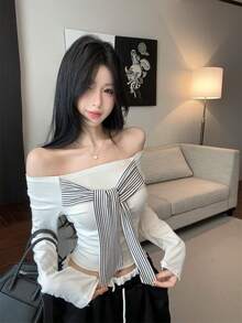 Women Tops - White - View 5