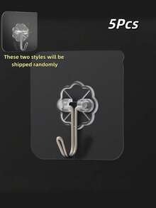 100个透明强力粘钩，无需钻孔，适用于衣物、厨具、厨房和浴室。 - 預設 - 查看 9