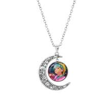 Witch Hunter Fashion Necklace, Time Gem Pendant Unisex Versatile Sweater Chain Jewelry Gift - Multicolor - View 21