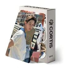 55张卡通印花时尚收藏卡、书签、礼品套装 - 淺灰色 - 查看 5