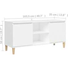 Fernsehmöbel & Unterhaltungszentren - Weiss - Übersicht 8